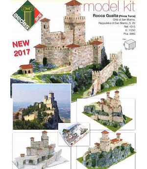 MAQUETA CASTILLO Rocca Guaita. AEDES 1015