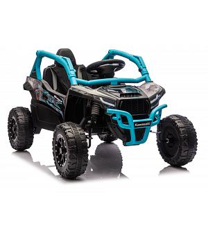 Coche de Batería Kawasaki-JS330 24V5Ah negro y azul - INDA1591-LE28761