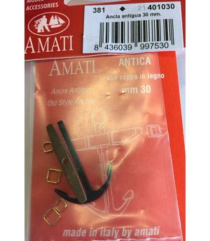 AMATI 401030 - ANCLA ANTIGUA DE 30mm