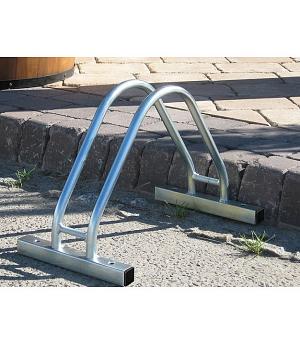 Aparca bicicletas galvanizado. Para una bici.  09VLN2021