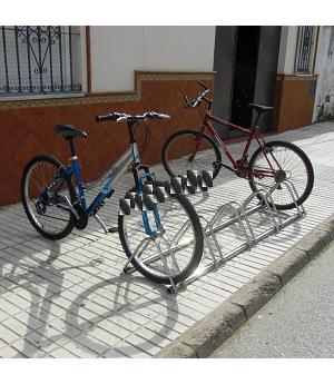 Venta Aparca bicicletas de acero inoxidable para 5 bicis. ASL_6047-inoxidable