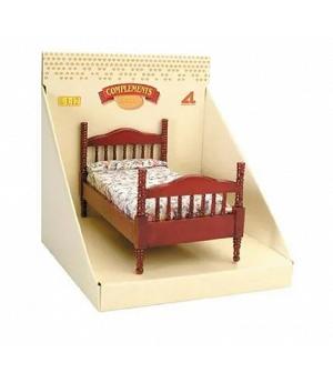 ARTESANÍA LATINA 99894. CAMA DE MATRIMONIO PARA CASAS DE MUÑECAS. ESCALA 1:12