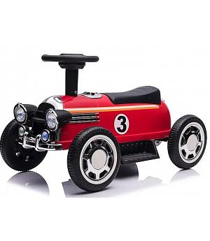 VENTA COCHE CARRERAS RETRO 6V, NIÑOS 1-4 AÑOS, ROJO - INDA665-AT