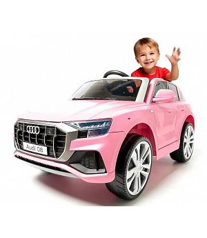 VENTA COCHE ELÉCTRICO NIÑOS AUDI Q8 12V, ROSA-PINK, RC, 1-5 AÑOS  - INDA672-AT