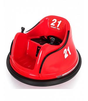 VENTA Auto de Choque GIRO 360º 6v niños, rojo - AT-AUTOCHOQred-BN