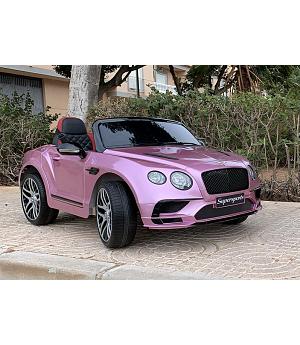 Coche infantil Bentley Supersports, rosa-pink pintado - AC-JE1155