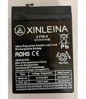 Venta Batería 6v y 4ah compatible con Feber e Injusa. Ref CHA25191
