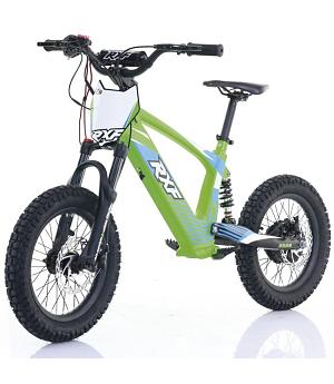 Bici electrica de 16" infantil, bateria 36V y 500W, VERDE, HASTA 50 KG DE PESO  INDA815-RO5126__VER