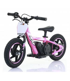 BICI INFANTIL ELECTRICA 24V SIN PEDALES, 12" 100W, ROSA   INDA809-RO-4057-RO0