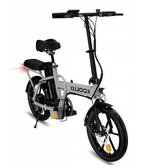 Bicicleta eléctrica plegable KOOLUX BK5S 250W 36V 10.4Ah, gris- INDA1153-RO-5521