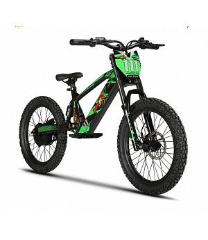 Bicicleta electrica THUNDER PRO 20", VERDE - MALC-THUNDER20-VERD