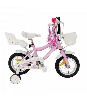 BICICLETA INFANTIL DE 12 PULGADAS MAKANI AURORA ROSA - KKB31006040067