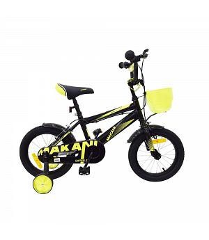 Bicicleta de 16 Pulgadas para Niños Makani Diablo Negro-Amarillo - KKB31006040066