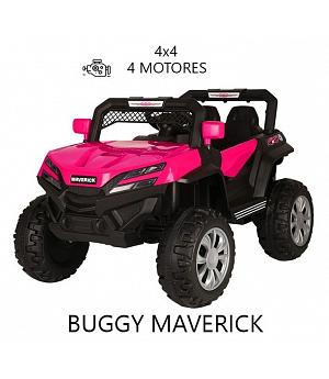 VENTA BUGGY LITTLE-MAVERICK 12V ROSA-PINK INFANTIL, RC, 4X4 - BC-H0019PINK