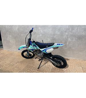 MINIMOTO BLANCA PIT BIKE RFZ 125CC CON 4 MARCHAS - POLO-2871__B1