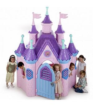 castillo de plastico para jardin
