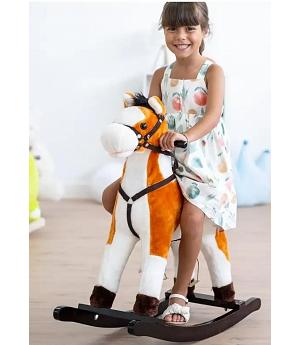 BALANCÍN PEQUEÑO CABALLITO NARANJA - INDA768-UNICcaba-oran-AT