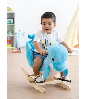BALANCÍN PEQUEÑO PEZ DELFIN AZUL  - INDA758-DELFIN-AT