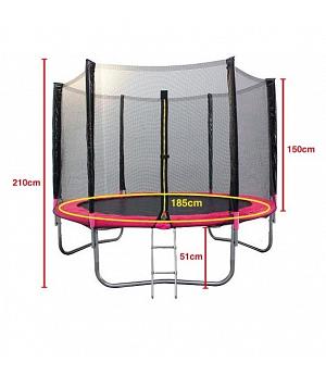VENTA CAMA ELÁSTICA D185 CMS PARA NIÑ@S, ROSA - AT185PINK