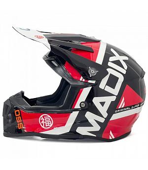 CASCO CROSS NIÑO MADIX TALLA 53-54 -  4008_Y54_RO