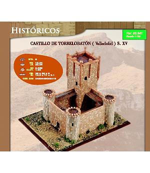 MAQUETA CASTILLO TORRELOBATÓN, CUIT  3641. SIGLO XV