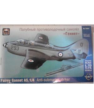 ARK MODELS 72024 - Comprar kit maqueta avión escala 1:72, Fairey Gannet AS. 1/4 Antisubmarinos Striker