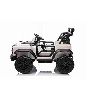 Ford Bronco XL Coche Eléctrico infantil, 2 plazas, 12v, bateria litio, rc, blanco - INDA1098-BNBRONCO