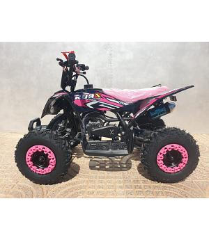 MINI QUAD GASOLINA 49CC INFANTIL, RATTE-R6, ROSA-PINK INDA659-RO-3090
