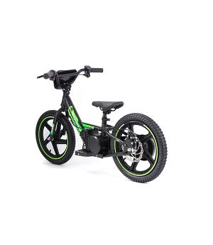 Bicicleta eléctrica para niños RIRIBIKE RTX6 24V (16"), VERDE - INDA986-BN-RTX6VERD