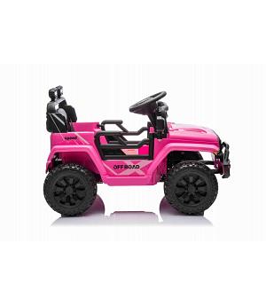 Coche eléctrico para niños OFFROAD NEW LITTLE, batería de litio, ROSA, RC - INDA1080-BN-OFFROAD