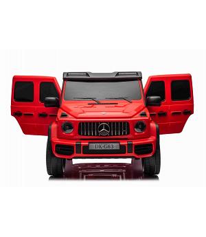 MERCEDES G63 12V, 4 MOTORES, 2 PLAZAS, ROJO, RC INDA687-BN