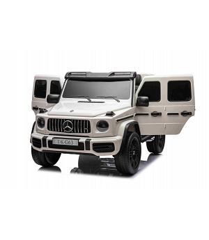 MERCEDES G63 12V, 4 MOTORES, 2 PLAZAS, BLANCO, RC INDA686-BN