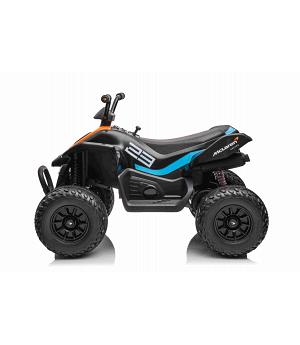 Quad McLaren Racing MCL 35 para niños negro + Mando Rc, 4 MOTORES X12V INDA941-BN