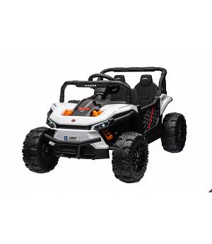Coche eléctrico Buggy UTV-Small 12V, blanco, 1 plaza, rc, 1 a 4 años  INDA682-BN