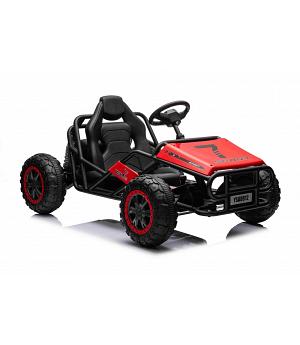Cochecito BUGGY eléctrico infantil SPORT-CART  Spark 24 voltios, rojo, 1 plaza, sin rc - INDA975-BN-RED