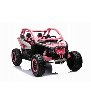 COCHE BUGGY MAVERICK 4X4 12V INFANTIL, ROSA, 2 PLAZAS, RC, 1-7AÑOS   INDA769-MAVERICK-BN