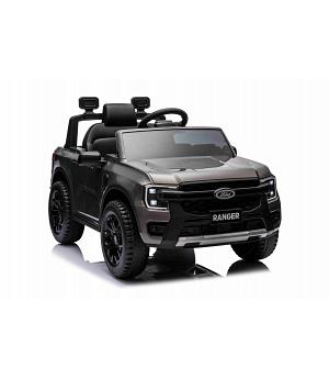 Coche electrico 12v, 1 plaza, gris, Ford RANGER F707 LITTLE, 1-4 AÑOS, asiento cuero, INDA989-BN