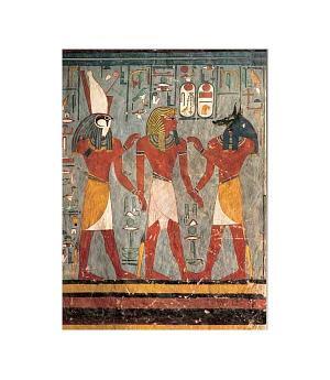 Egyptian Art. Ramses I with Gods of the Underwold. Puzzle Ricordi 1500 piezas. 1026004