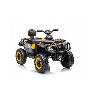 QUAD infantil Raptor XL III, 4x24V, amarillo -  INDA1214-LE-19515
