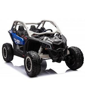 Maverick CAN-AM Turbo Strong 24V, 2 PLAZAS, RC, RUEDAS INFLABLES  INDA--LE-DK-CA001 pintado en azul grisáceo