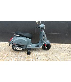 VESPA 12V, GRIS, INFANTIL, LICENCIA OFICIAL - JA460441