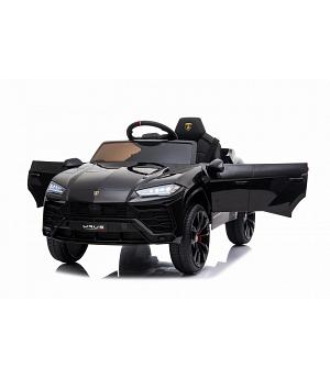 Lamborghini URUS 12V, negro, asiento y ruedas de plástico, RC, 1-5 años  INDA877-KID