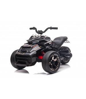 Triciclo Spyder 12V infantil, negro   INDA883-TRIKE-KID