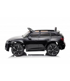 VENTA AUDI RS6 12V, NEGRO, ASIENTO Y RUEDAS DE PLÁSTICO, RC, 1-4 AÑOS  INDA882-RS6-KIDS