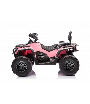 Quad Can-Am Outlander ATV, sincontrol remoto, ROSA, 12v, 4 motores - INDA1215-KID-CA005