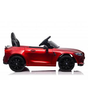 Coche a bateria niños BMW M4 12V, rojo, 1-5 años INDA806-KIDS