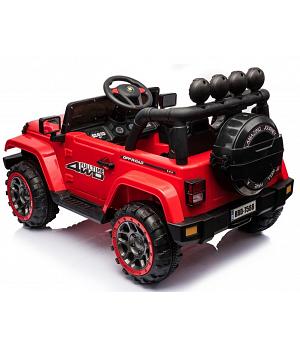 JEEP STYLE 12V MOUNTAIN, ROJO, MANDO RC PARENTAL -  INDA492-RA-7588