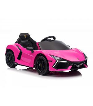 Lamborghini Revuelto, coche infantil eléctrico de 12 voltios, ROSA, rc -  INDA998-AC-REVUELTO-PINK
