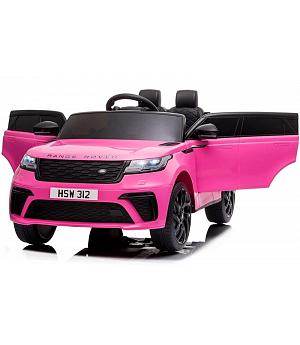 LAND ROVER VELAR ROSA-PINK 12V, ASIENTO PLASTICO, RUEDAS PLASTICO - INDA169-AT-VELARPINK