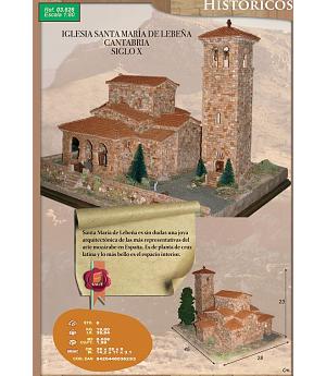 MAQUETA SANTA MARIA DE LEBEÑA - CUIT 3626